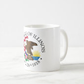 Illinois-teken Koffiemok (Voorkant rechts)