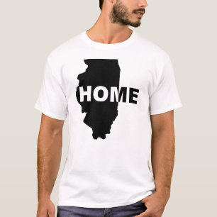 Illinois Thuis Weg Van Huis T-Shirt
