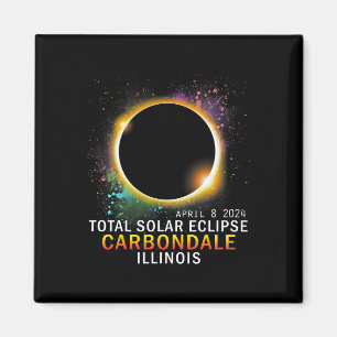 Illinois totale zonsverduistering april 8 2024 magneet