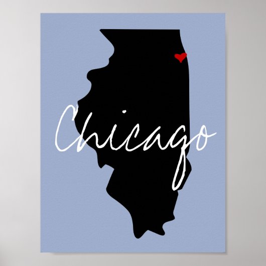 Illinois Town Poster (Voorkant)