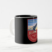 Illinois Two-Tone Coffee Mok (Voorkant links)