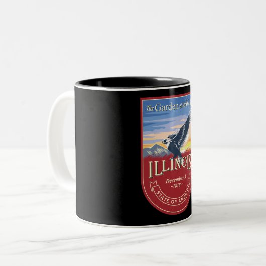 Illinois Two-Tone Coffee Mok (Voorkant links)