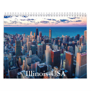Illinois-USA Kalender