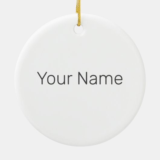 Illinois Verenigde Staten Eagle Retro Kaart  Veren Keramisch Ornament (Achterkant)