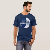 Illinois Verenigde Staten T-shirt (Voorkant volledig)