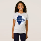 Illinois Verenigde Staten T-shirt (Voorkant volledig)