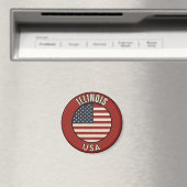 Illinois Verenigde Staten van Amerika Magneet (Insitu (Vaatwasser))
