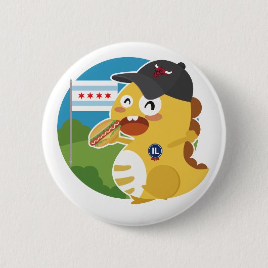 Illinois VIPKID Button (Voorkant)