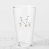 Illinois Vlag Fietsen Glas (Achterkant)