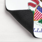 Illinois Vlag Muismat (Hoek)