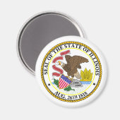 Illinois, VS Magneet (Voorkant / Achterkant)