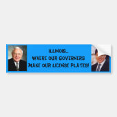 Illinois... waar onze ... bumpersticker (Voorkant)
