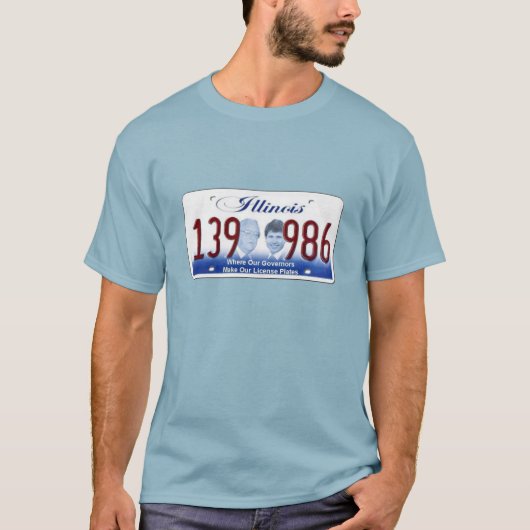 Illinois - waar onze gouverneurs onze lokale Borde T-shirt (Voorkant)