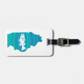 Illinois Wave Fishing Bagagelabel (Voorkant horizontaal)