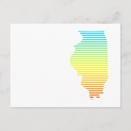 illinoischill fade briefkaart (Voorkant)
