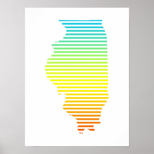 illinoischill fade poster (Voorkant)