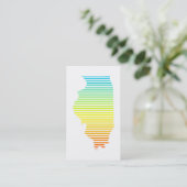 illinoischill fade visitekaartje (Staand voorkant)