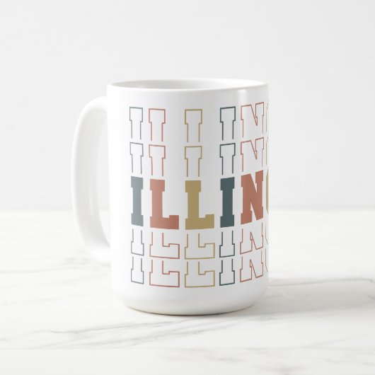 Illinoise Koffiemok (Voorkant links)