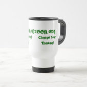IllinoisGoGreen.org, verander je gedachten!, Hel.. Reisbeker (Voorkant rechts)