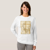 IllinoisPanoramic MapIllinois T-shirt (Voorkant volledig)