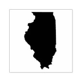 Illionis Solid Rubber Art Stamp Rubberstempel (Afrduk)