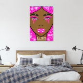 ILLIRIS CANVAS PRINT (Insitu (Slaapkamer))