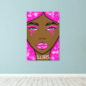 ILLIRIS CANVAS PRINT (Insitu (Houten vloer))
