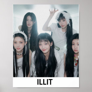 ILLIT-groepsposter Poster