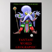 ILLITHIDMON CHIBI MIND FLAYER FANTASY WORLD GEO POSTER (Voorkant)