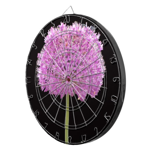 Illium Summer Spring Flower - Irish Design Dartbord (Voorkant Rechts)