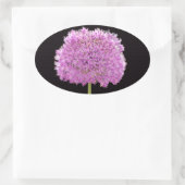 Illium Summer Spring Flower - Irish Design Ovale Sticker (Tas)