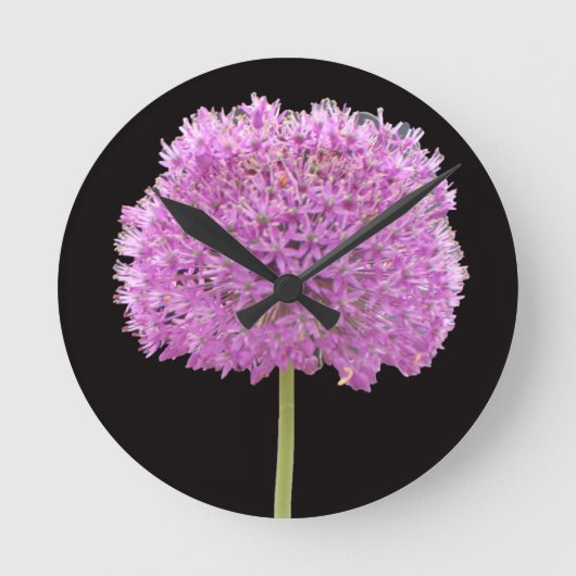 Illium Summer Spring Flower - Irish Design Ronde Klok (Voorkant)