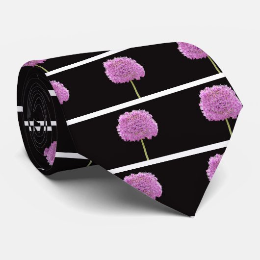 Illium Summer Spring Flower - Irish Design Stropdas (Opgerold)