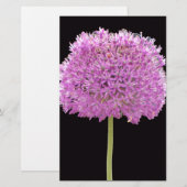 Illium Zomer Lente Bloem -Iers ontwerp Briefpapier (Voorkant / Achterkant)