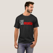 Illmatische Nas Hip Hop Rap Dj Trap 2 Pac Biggie K T-shirt (Voorkant volledig)