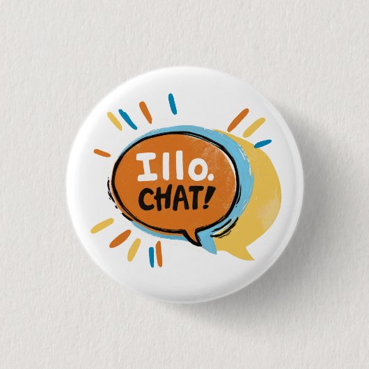 Illo Chat Logo Button (Voorkant)