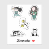illumi zoldyck hunter x hunter animatie sticker pa (Vel)