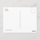 Illuminated Calligraphy Friendship Quote Socrates Briefkaart (Achterkant)