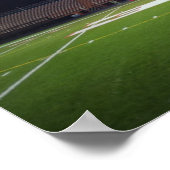 Illuminated Football Field Poster (Hoek)