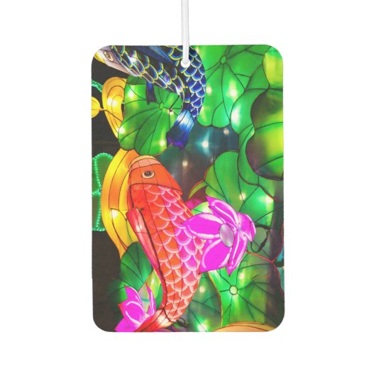 Illuminated Koi Luchtverfrisser (Voorkant)
