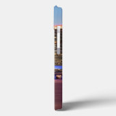 Illuminated skyline of downtown Miami at dusk Case-Mate iPhone Case (Achterkant / Links)