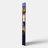 Illuminated skyline of downtown Miami at dusk Case-Mate iPhone Case (Achterkant / Rechts)
