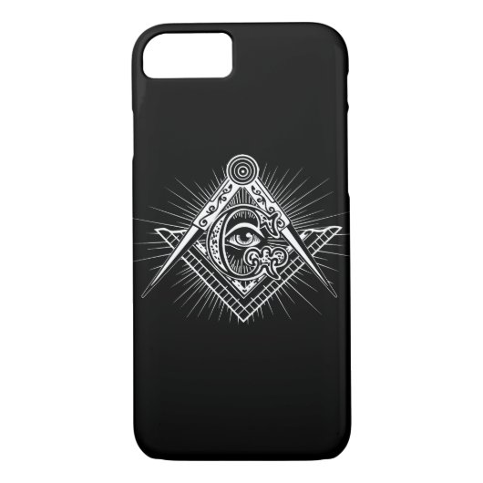 Illuminati All see Eye Freemason Symbol Case-Mate iPhone Case (Achterkant)