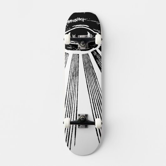 Illuminati All Seeing Eye Skateboard (Voorkant)