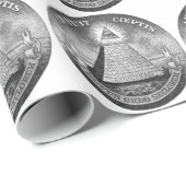 Illuminati All Seing Eye Cadeaupapier (Rol Hoek)