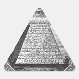 Illuminati All Seing Eye Sticker