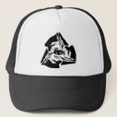 Illuminati All Seing Eye Trucker Pet (Voorkant)