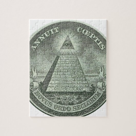 Illuminati - Alle ogen zien Legpuzzel (Verticaal)