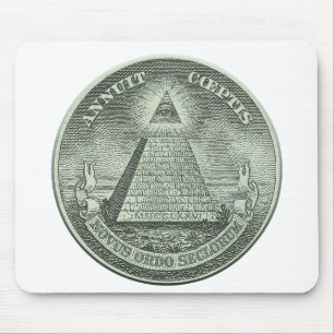 Illuminati - Alle ogen zien Muismat