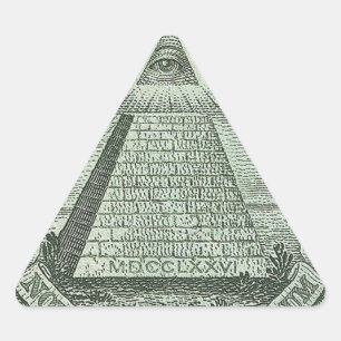 Illuminati - Alle ogen zien Sticker